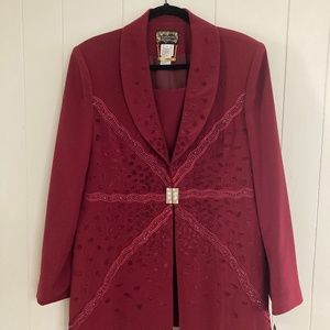 WOMEN'S TWO PIECE EVENING SUIT